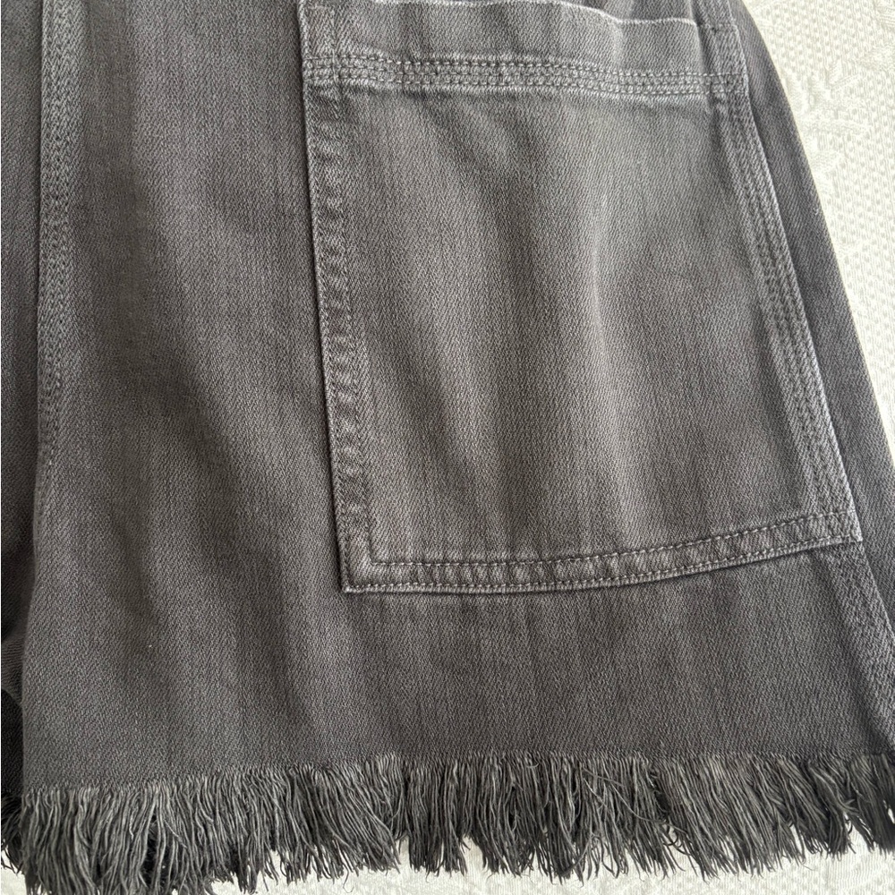 aerie Black Denim Overall romper - Picture 5 of 6